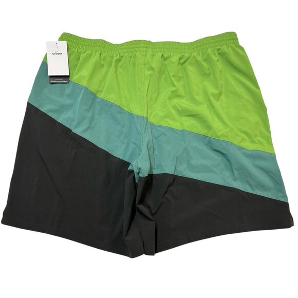 Nike Swim Trunks Mens 4XL Colorblock Boxer Brief Liner Four Way Stretch Beach - Picture 3 of 8